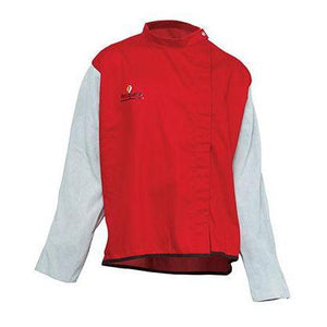 Arcguard Welding Jacket With Leather Sleeves