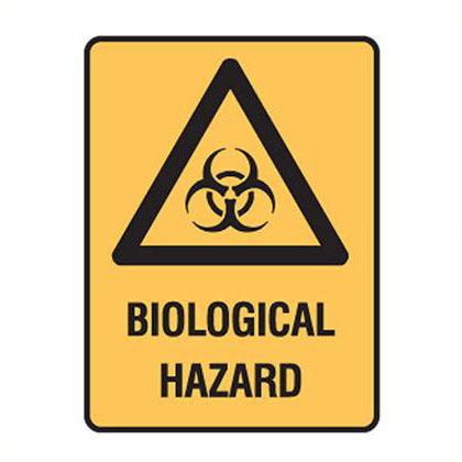 Biological Hazard Safety Sign