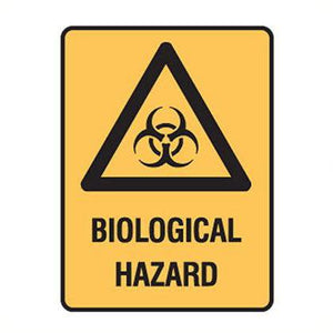 Biological Hazard Safety Sign