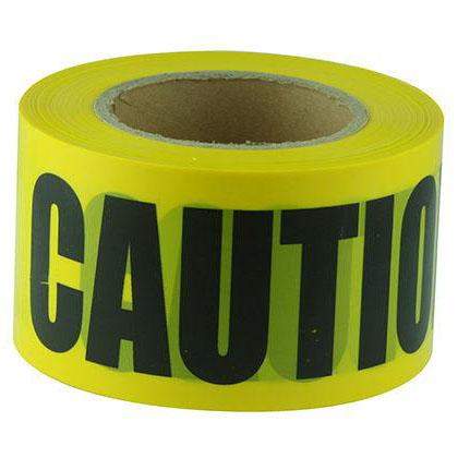 Black & Yellow Caution Tape